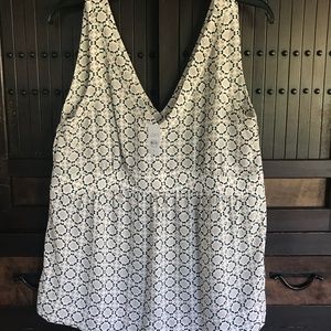 LOFT Printed Blouse